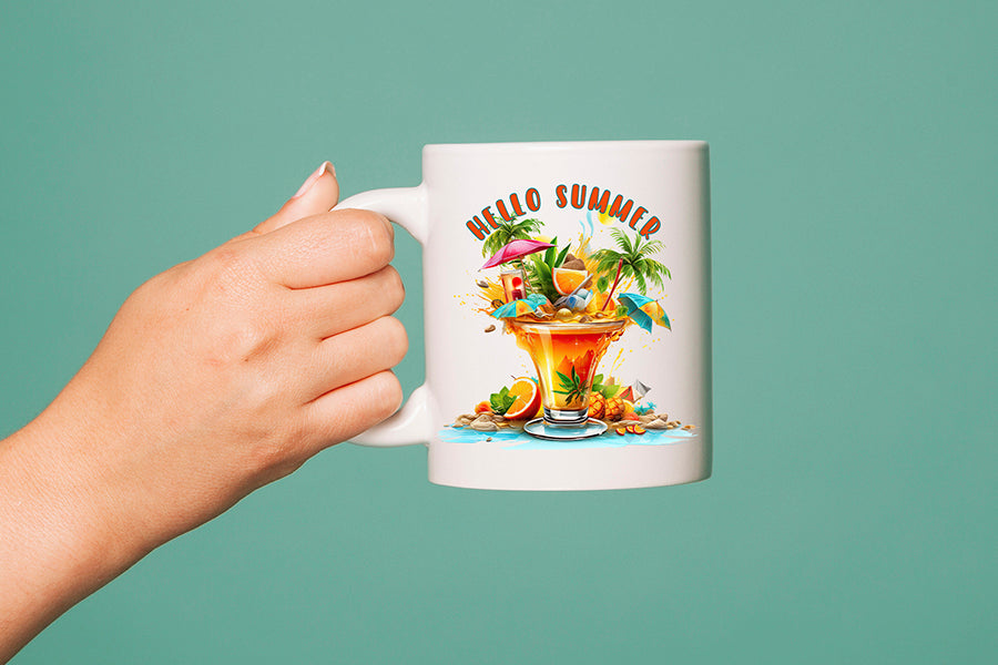 Summer Sublimation Design, Hello Summer