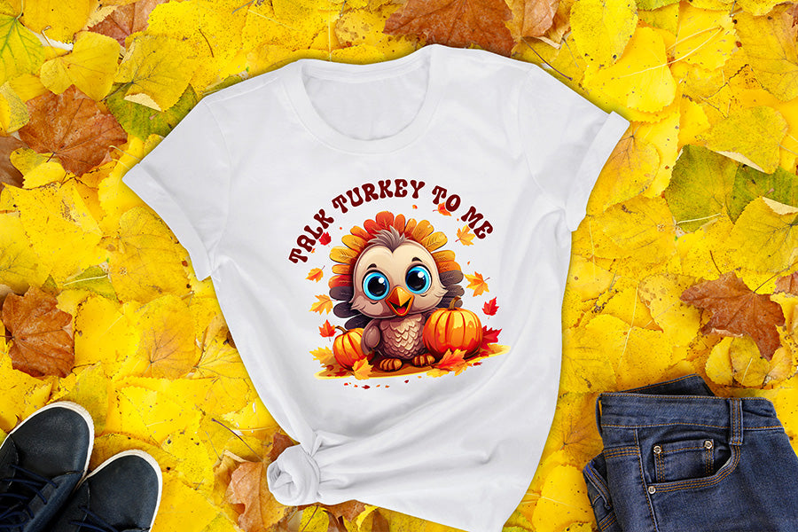 Thanksgiving Sublimation PNG | Talk Turkey to Me