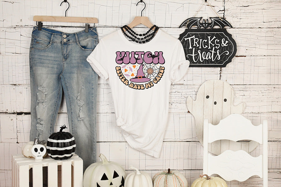 Halloween Witch Sublimation Design