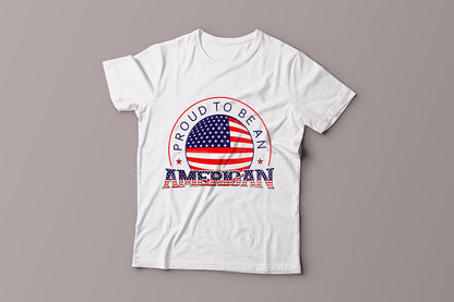 Proud to Be an American | Patriotic PNG Sublimation