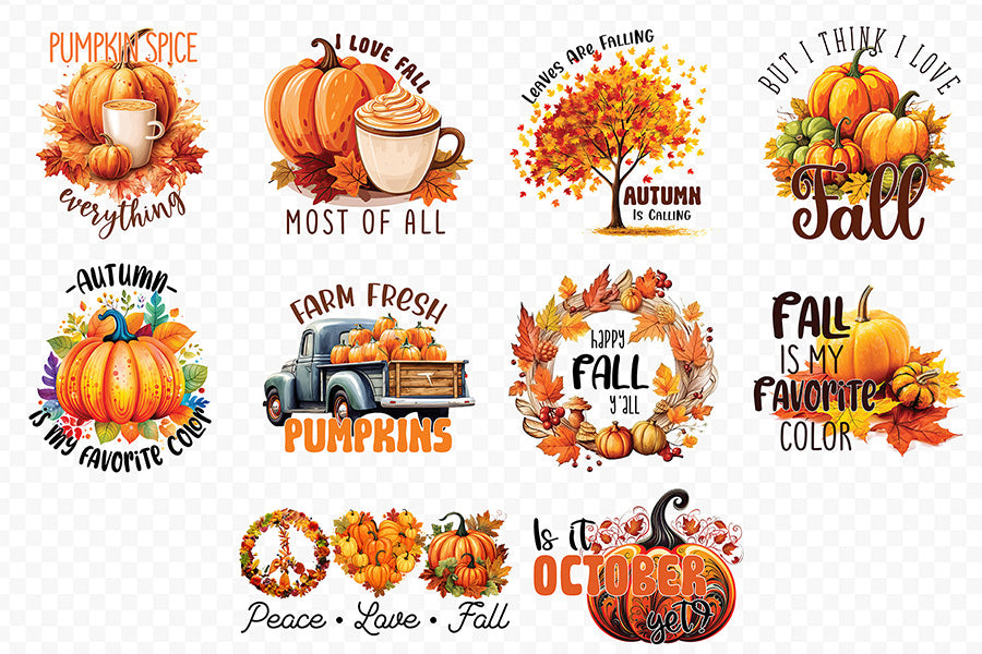 Fall Sublimation Bundle Vol.5