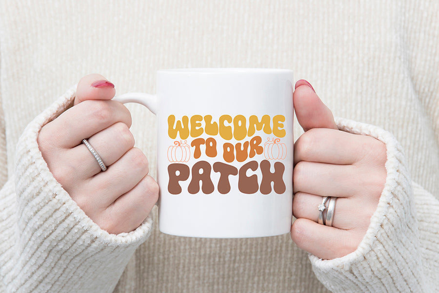 Welcome to Our Patch | Retro Fall SVG