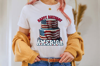 4th of July PNG Sublimation | Happy Birthday America