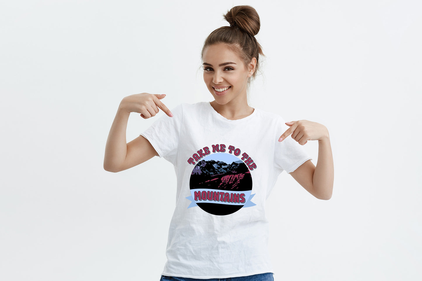 Retro Camping PNG | Take Me to the Mountains