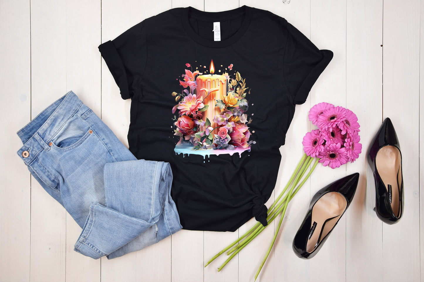 Fairy Candle Flower Sublimation Bundle