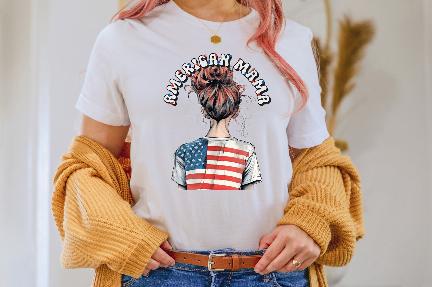 4th of July Sublimation Design | American Mama