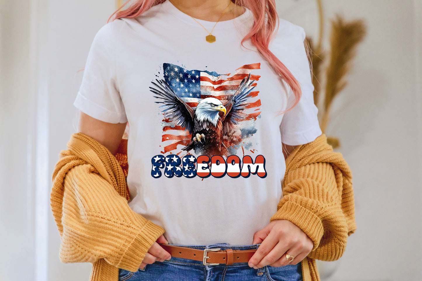 4th of July Sublimation Design, Freedom PNG