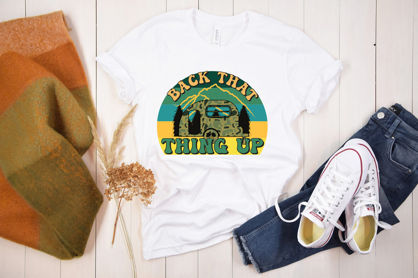 Retro Camping PNG Sublimation Bundle