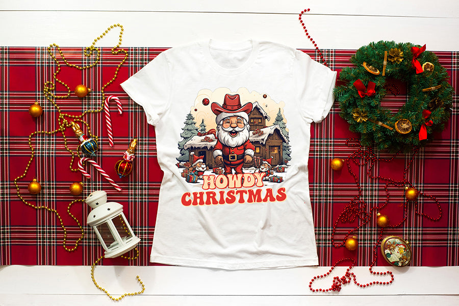 Howdy Christmas PNG Sublimation
