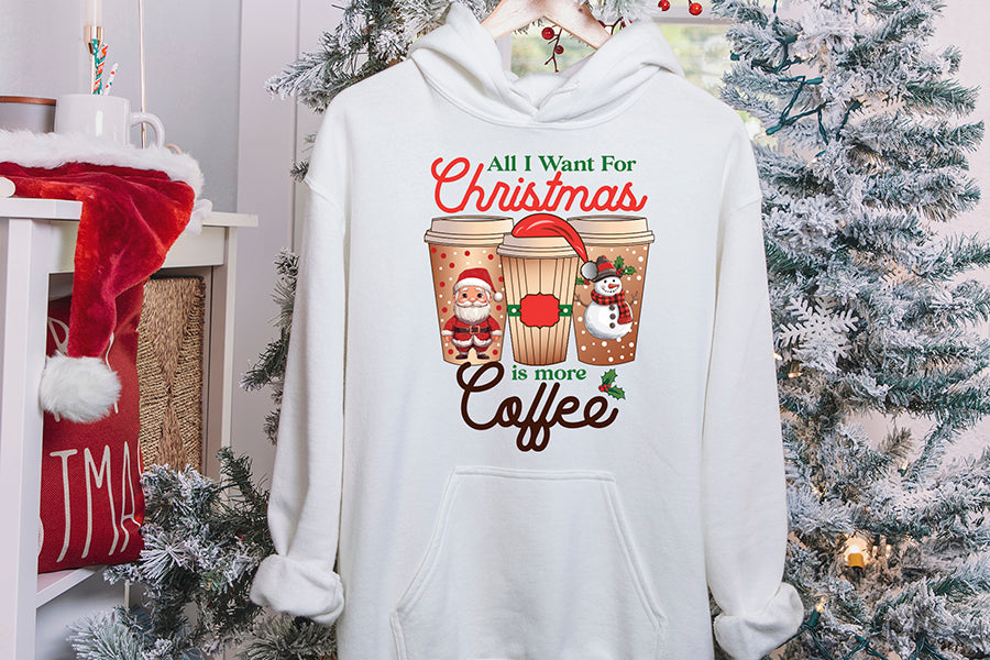 Christmas Coffee PNG Sublimation Bundle