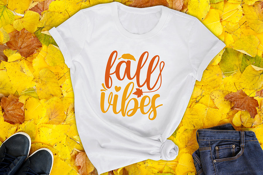 Fall SVG Design, Fall Vibes Cut File