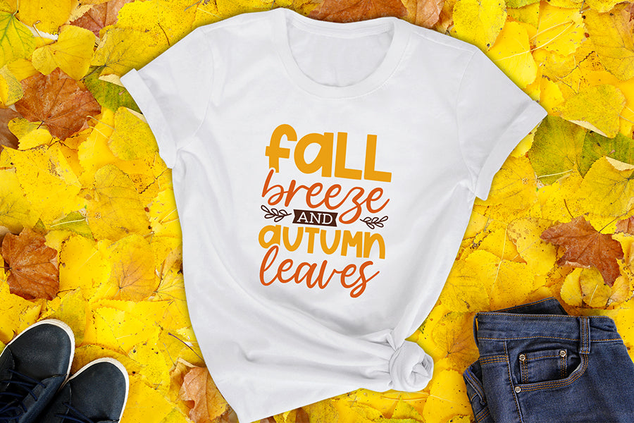 Fall SVG - Fall Breeze & Autumn Leaves