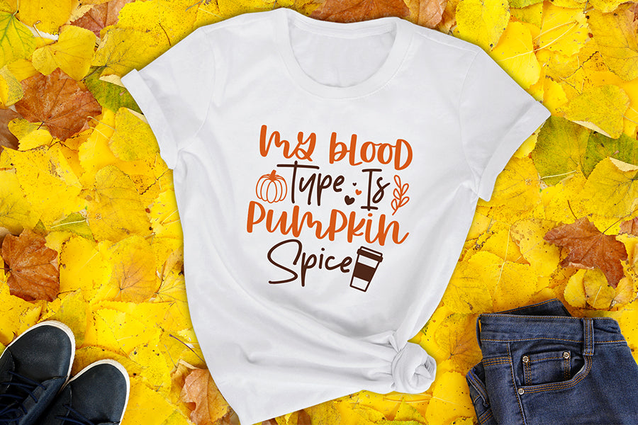 Fall SVG | My Blood Type is Pumpkin Spice