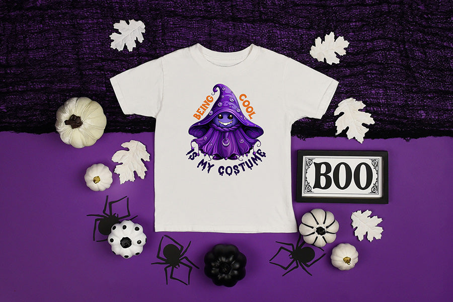 Funny Halloween Quote PNG - Being Cool is My Costume