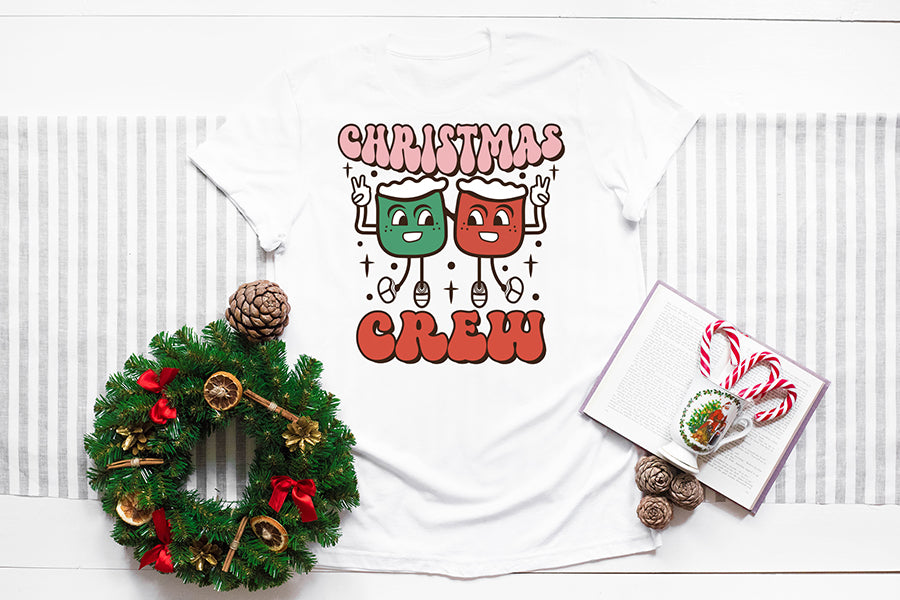 Christmas Crew, Retro Christmas PNG