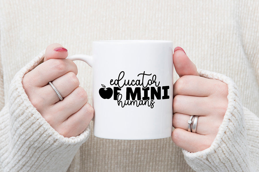 Educator of Mini Humans - Teacher SVG Design