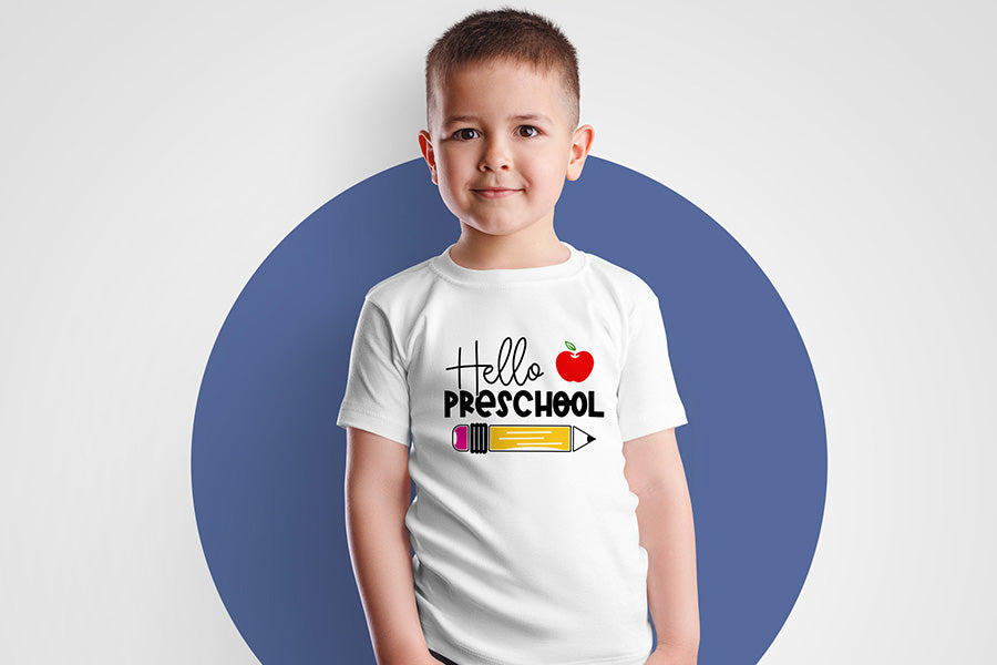 Back to School SVG | Hello Preschool SVG