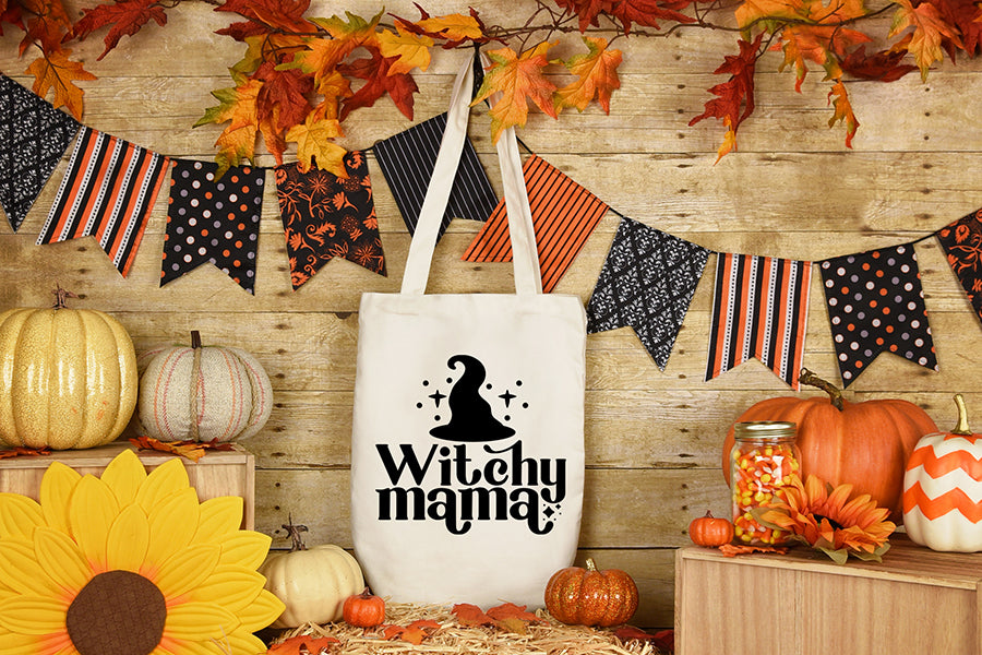 Retro Halloween SVG - Witchy Mama SVG