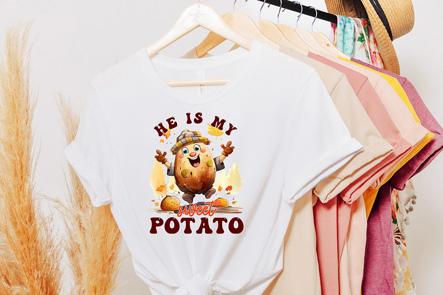 He is My Sweet Potato | Thanksgiving PNG Sublimation