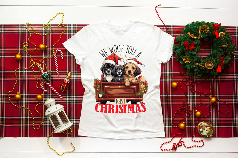 We Woof You a Merry Christmas PNG