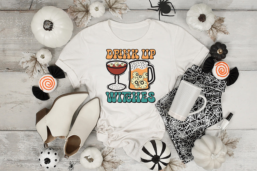 Drink Up Witches - Halloween Witch PNG