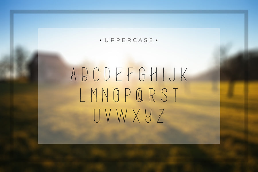 Garden Ville - Handwritten Farmhouse Font