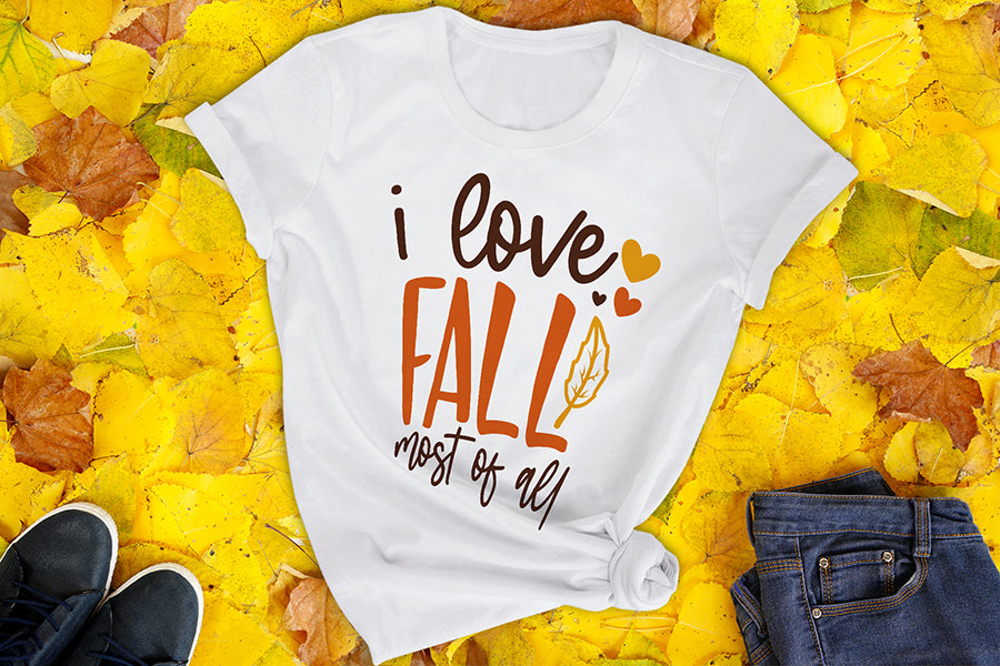 Fall SVG - I Love Fall Most of All