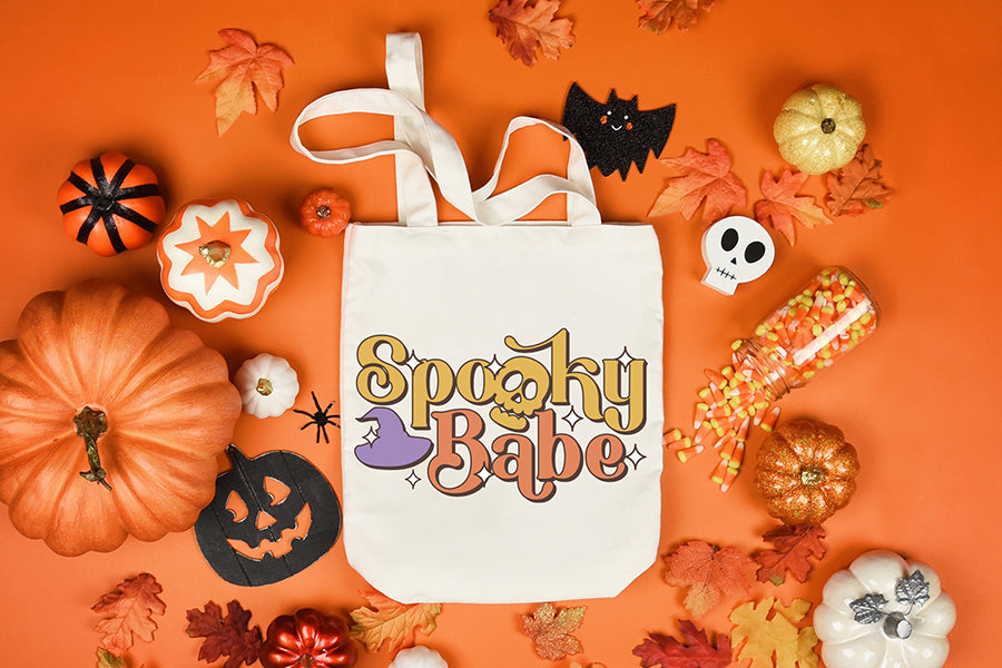 Retro Halloween Sublimation - Spooky Babe
