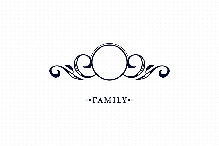 Family Name Monogram SVG | Family SVG