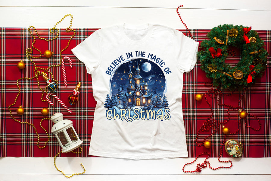 Believe in the Magic of Christmas PNG