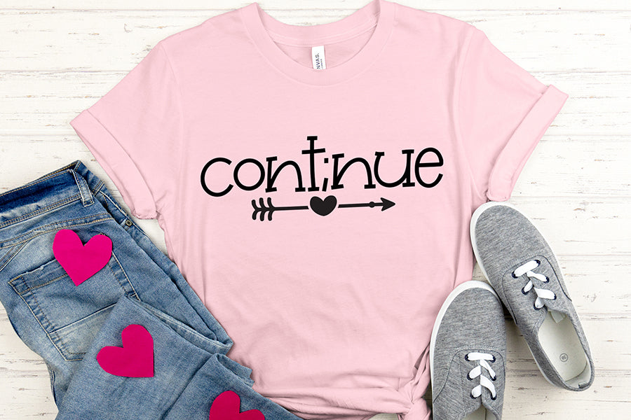 Contnue Cut File, Mental Health SVG