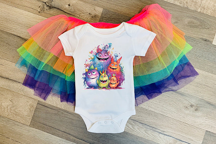 Cute Monster Family Sublimation Bundle