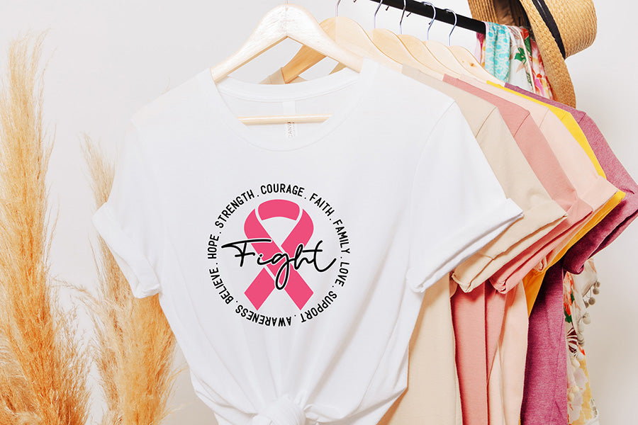 Breast Cancer Awareness SVG Cut File