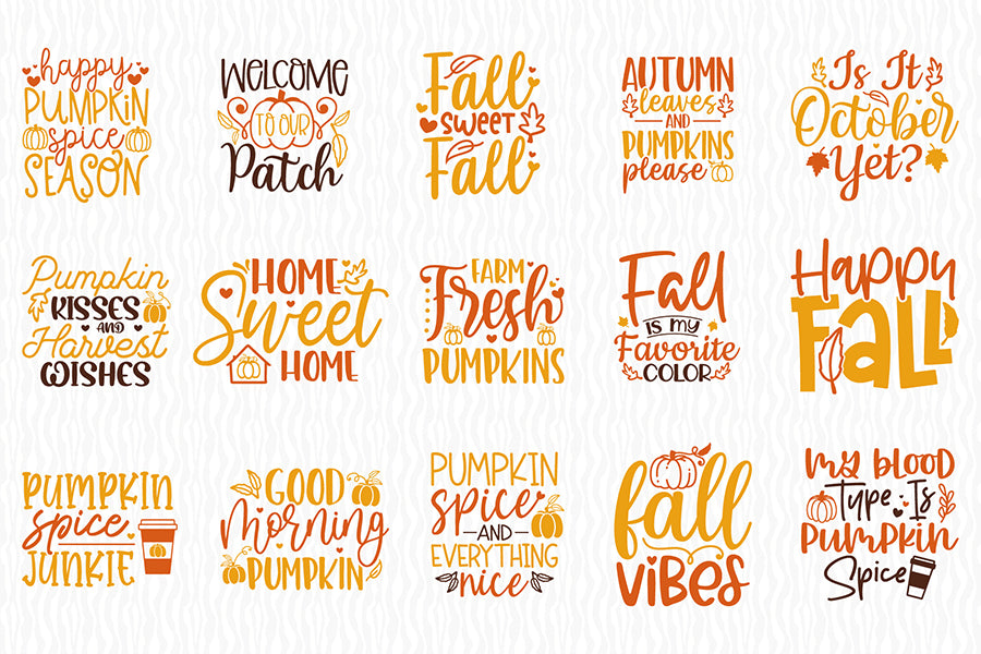 Fall SVG Mega Pack
