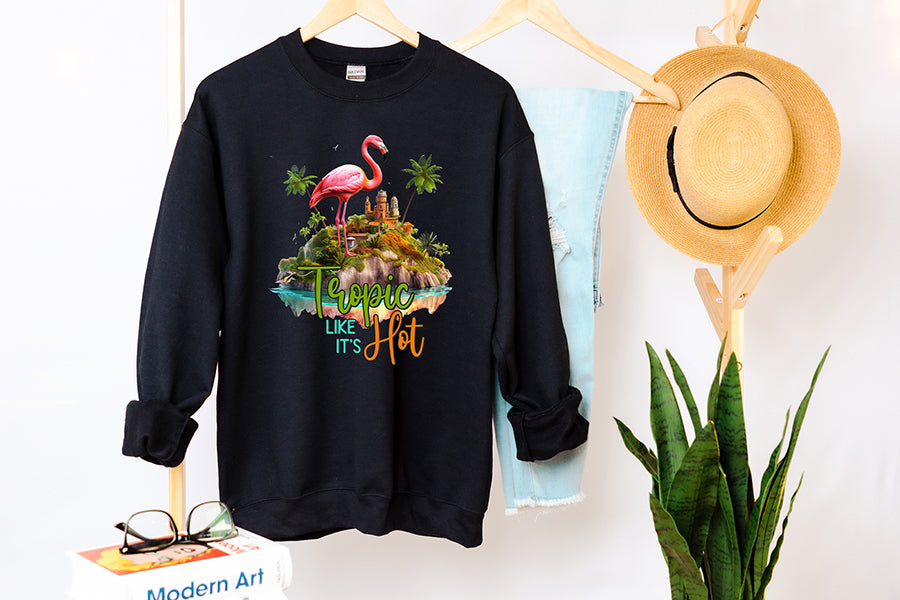 Tropic Like It's Hot PNG Sublimation Design