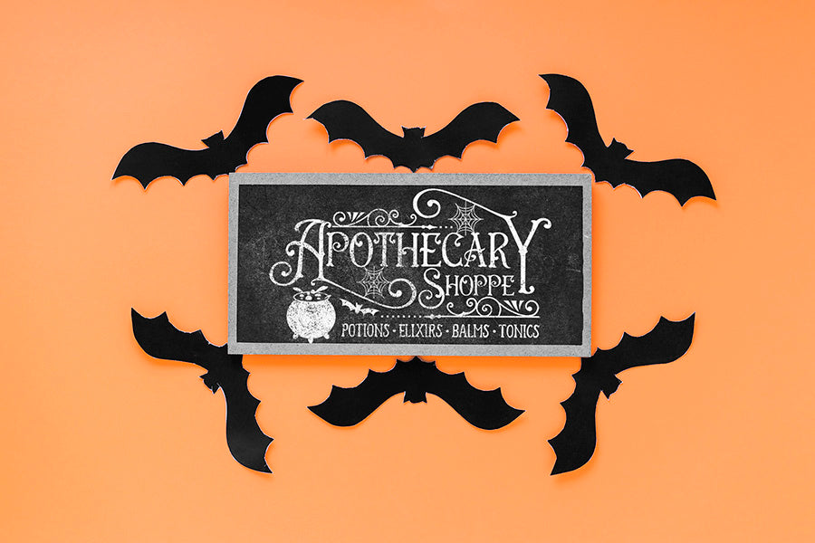 Vintage Halloween Sign SVG Bundle