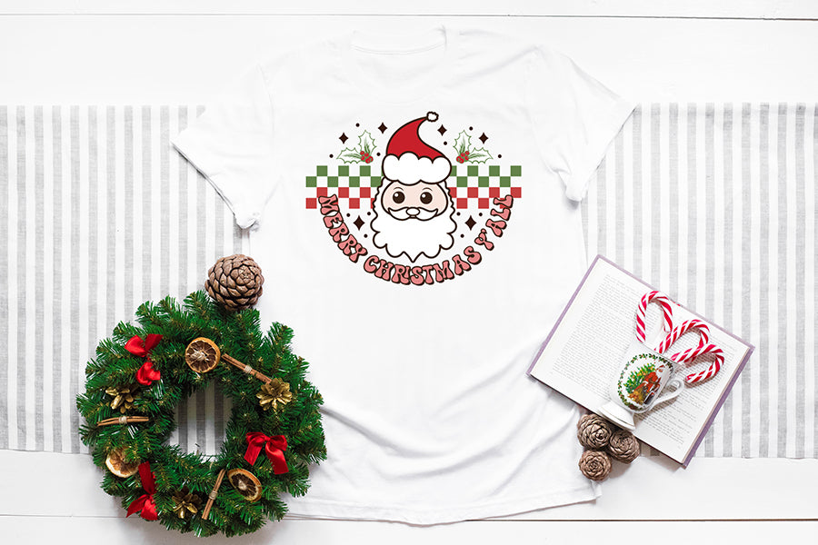 Merry Christmas Y'all PNG Sublimation
