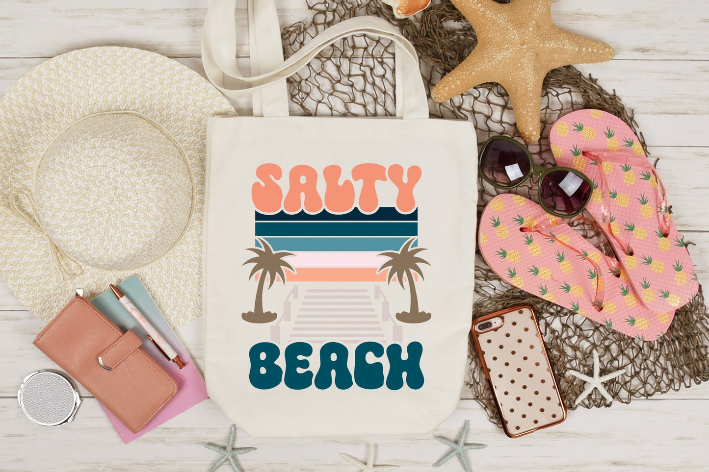 Retro Summer SVG | Salty Beach SVG
