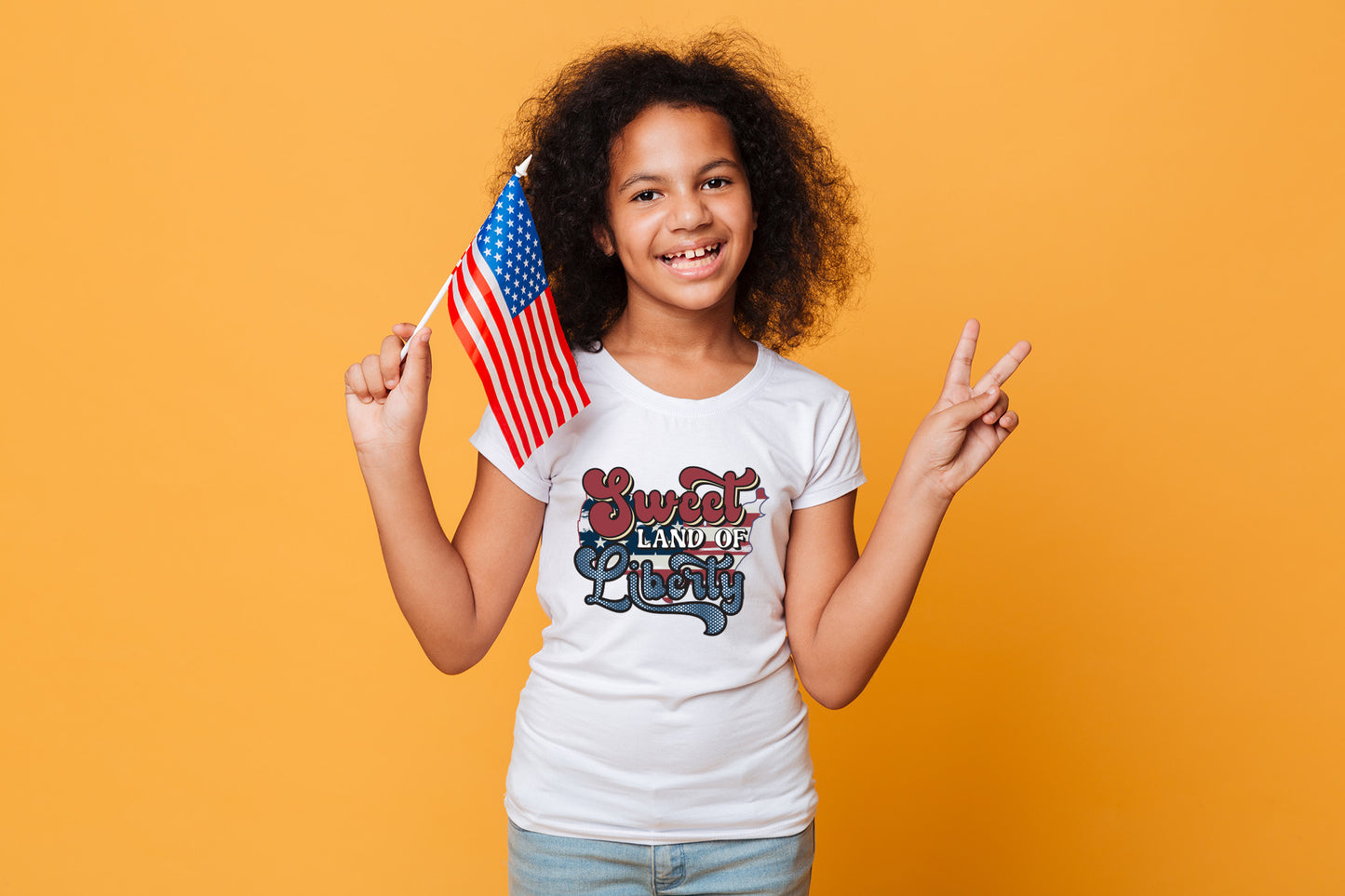 Retro 4th of July PNG | Sweet Land of Liberty