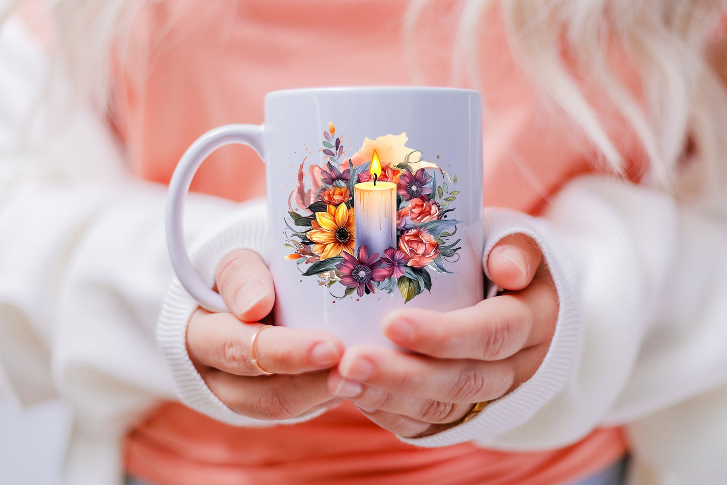 Fairy Candle Flower Sublimation Bundle