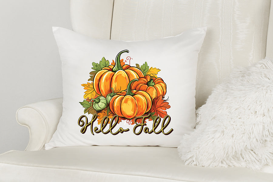 Fall Sublimation Design - Hello Fall PNG
