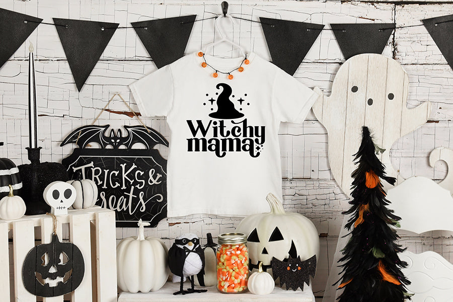 Retro Halloween SVG - Witchy Mama SVG