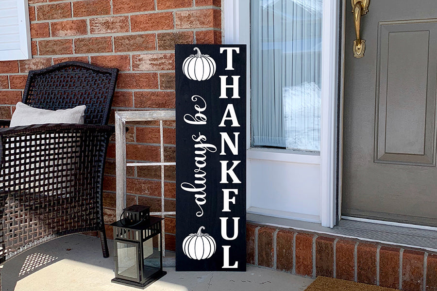 Fall and Thanksgiving Porch Sign SVG Bundle