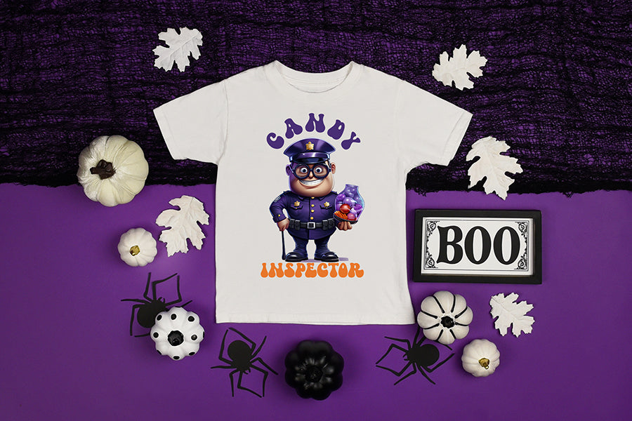 Candy Inspector, Halloween Sublimation Design