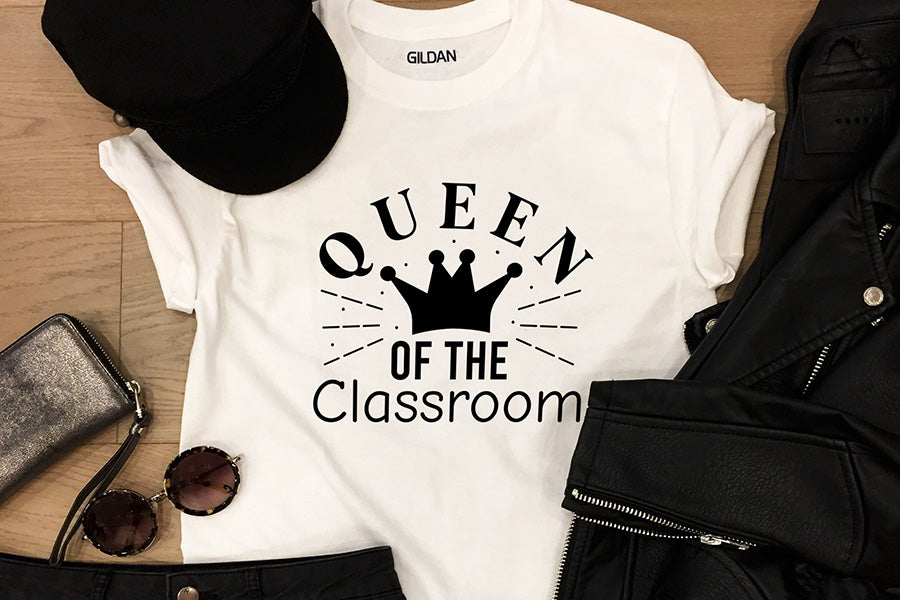 Queen of the Classroom, Teacher SVG Design
