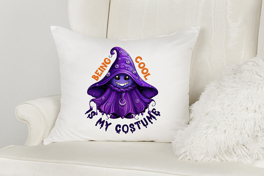 Funny Halloween Quote PNG - Being Cool is My Costume