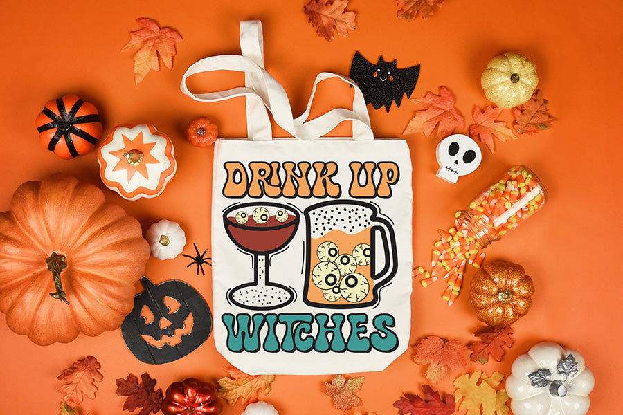 Drink Up Witches - Halloween Witch PNG