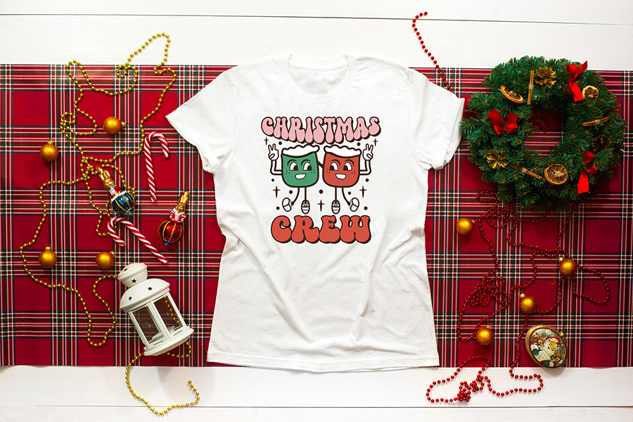 Christmas Crew, Retro Christmas PNG