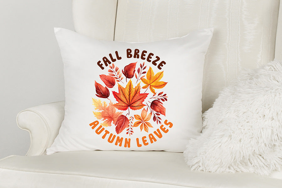 Fall Sublimation Design - Fall Breeze Autumn Leaves