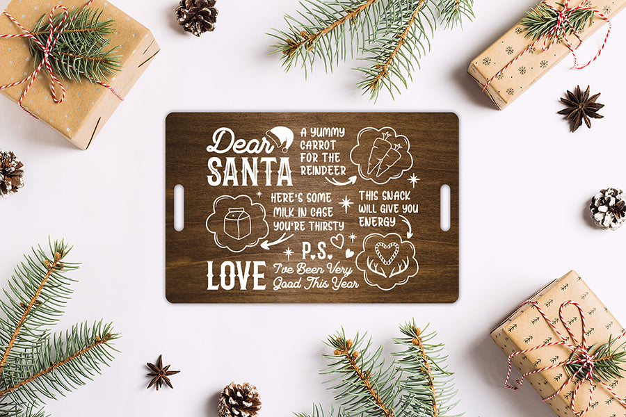 Santa Tray SVG Bundle